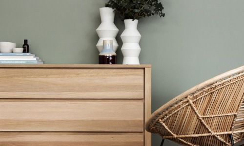 a basket and a basket on a table